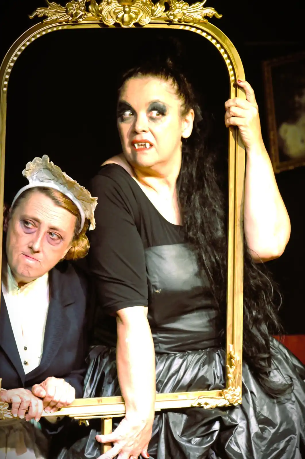 Nosferata, reina de la nit, diva infernal i d’ànima monstruosa, es Troba a la vora de la de pressió, perdud a i sense poder en un món tecnològic que la desconcerta i enerva. Frau Lichtenstein, la seva serventa, sotmesa i d’aspecte monstruós se sent atrapada en una existència miserable d’on vol escapar i convertir-se en elque és la seva cruel mestressa: una vampira.<br><br>FITXA ARTÍSTICA<br><br>Ideaoriginal: JangoEdwards i Cristi Garbo<br>Nosferata: Cristi Garbo<br>FrauLichtenstein: Vikisua<br>Veus en off: MilaVon Chobial, LilyColombia<br>Direcció: MilaVon Chobiak<br>MúsicaOriginal: MilaVon Chobiak